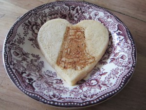 We baked the cookies yesterday.