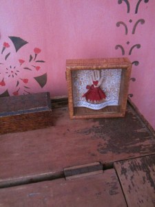 "I'll keep it on my desk so that I can see it every day and think of you."