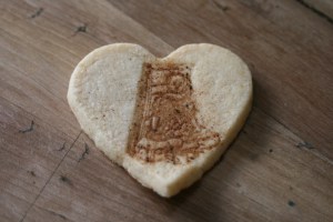 Izannah Heart Shortbread cookies izannahwalker.com