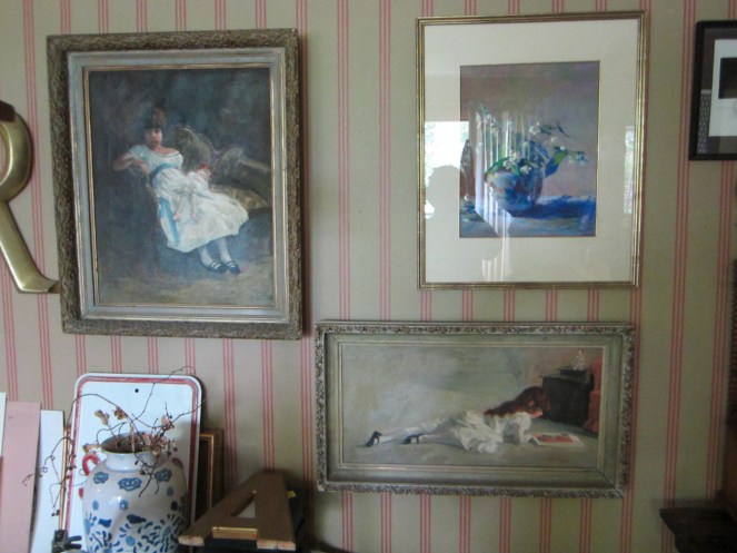 Painting by noted artest Rainie Crawford.