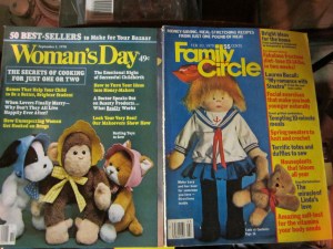 You may remember seeing Rainie's dolls and bears in these and many more magazines.