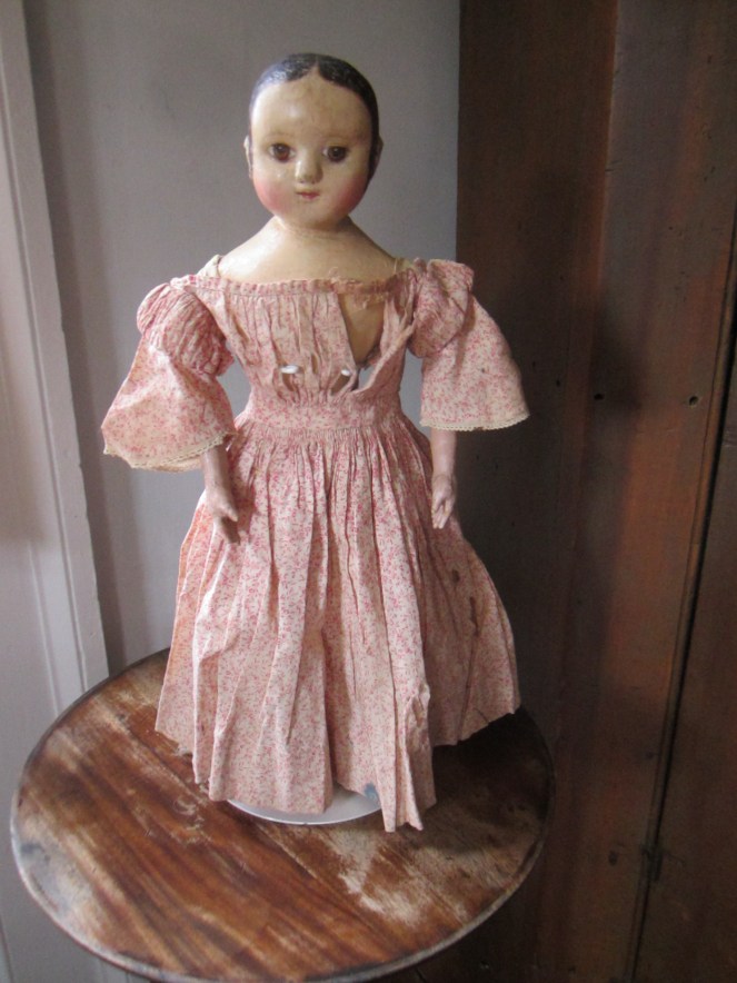 This is the one!  It looks like I need to get busy and come up with a working pattern so that I can make a reproduction of this dress, as all the girls decided it was the perfect one for their new sister.