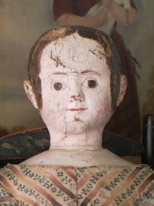 Amazing face!  Still beautiful after more than a century and a half.