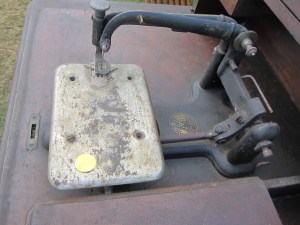 I can imagine sitting down to sew at this machine.