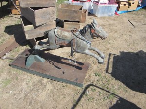 We saw this little horse on Sunday at the Elephant's Trunk and thought it looked like a lot of fun!