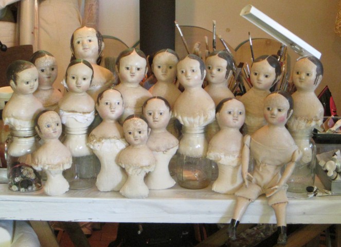 Here is a first look at the dolls  I've been working on.