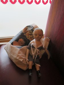 Once she had had her nap, Izzybelle was ready to go out on the town and virtually skipped along on our walk to dinner. Once we arrived she was on her best behavior while we ate.