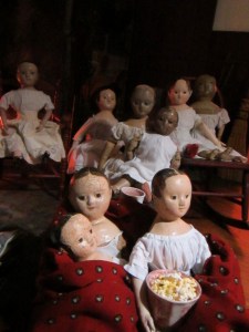 "That was so much fun!" "Please pass the popcorn" "Is there anymore hot cocoa?" "Izzybelle, you are hogging all of the shawl!"