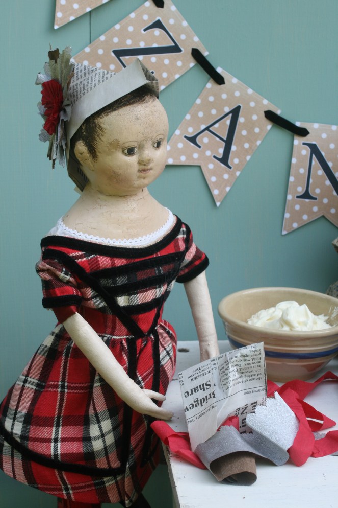 "I'm making a special hat just for you!"