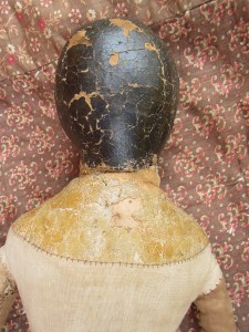 Thankfully, after a little restoration work, the back of the neck looks much better.  