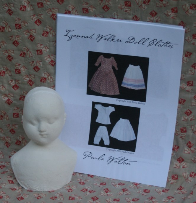 My new Izannah Walker doll making kit.