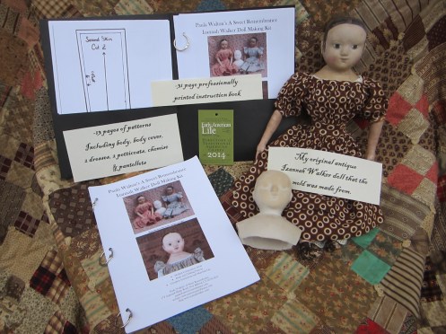 Izannah Walker doll kit www.izannahwalker.com