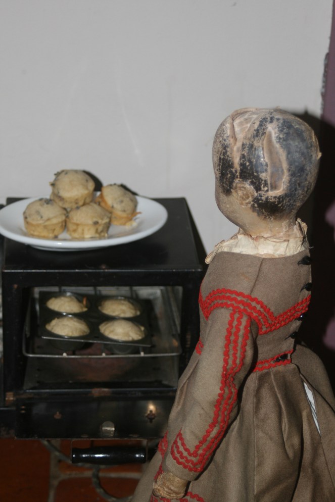 "Let's hurry and get the last of these out of the oven. We still need to get the chairs set up in the parlor and change clothes before the guest start arriving..."