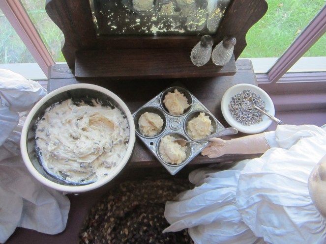 "Does this look like enough lavender?" "Or should I add just a smidgeon more?"