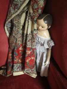 When we last left off, Sharon's doll was gaily joining in all of the party games!