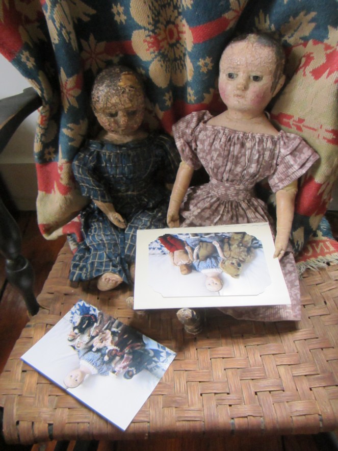 "Look Izzybelle, Dimity has written to us!" "Be a good girl and I'll read you her  letter."