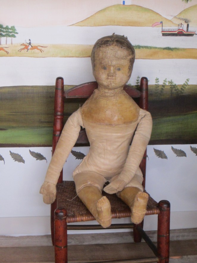 Early Izannah Walker Doll from the collection of Paula Walton