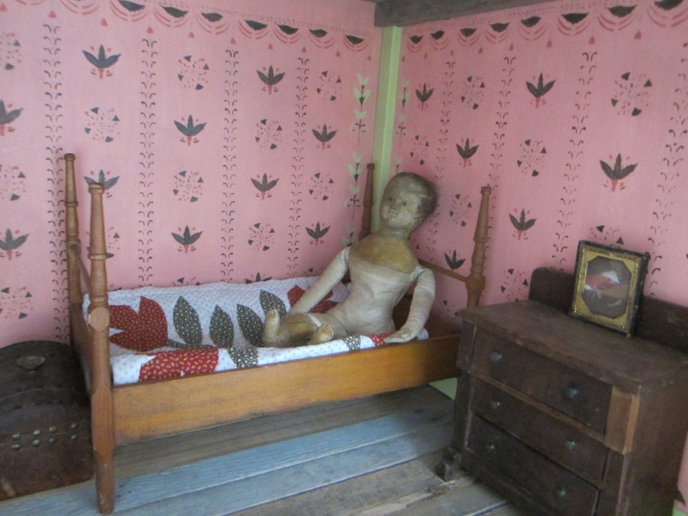 Early Izannah Walker Doll from the collection of Paula Walton