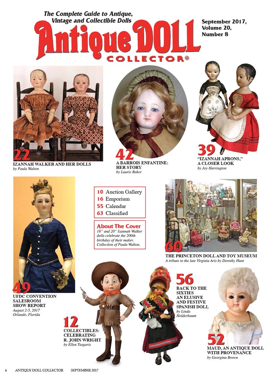 Antique Doll September Contents