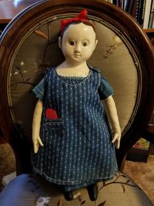 Janets Reproduction Izannah walker doll Hannah Grace